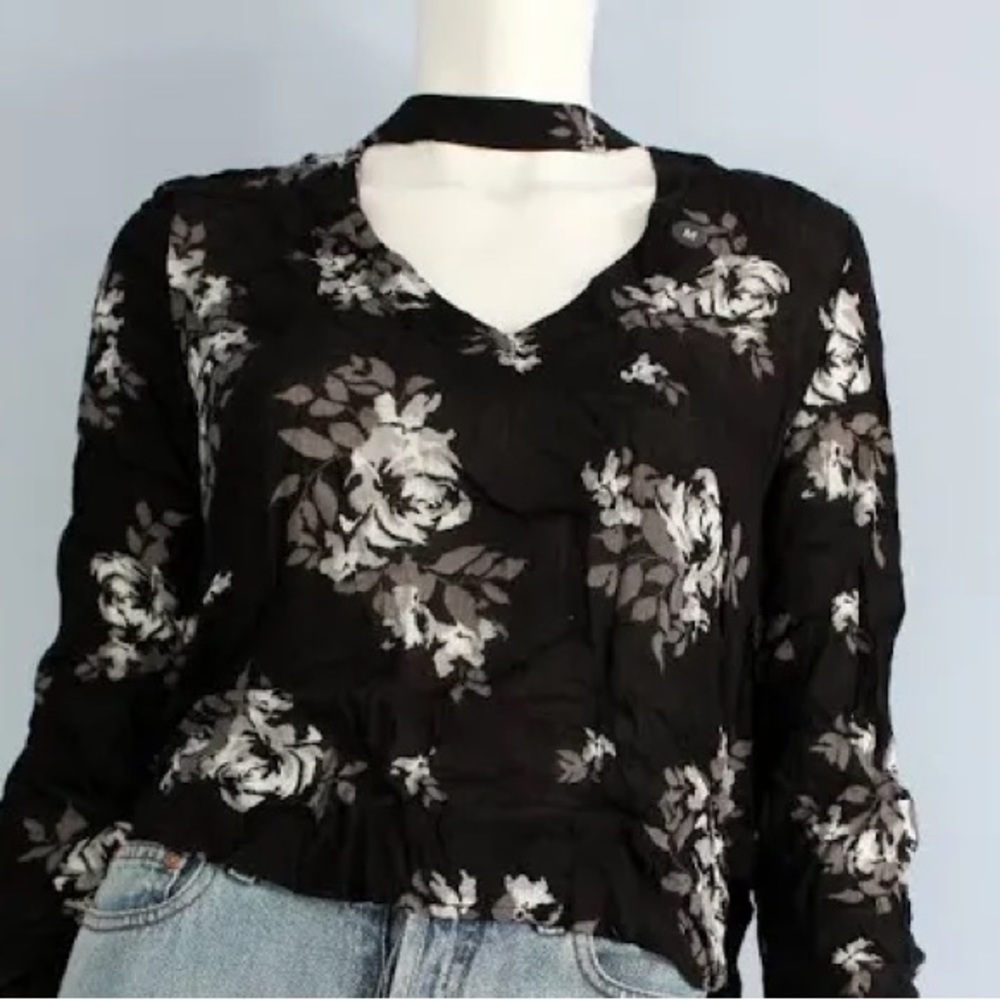 Long Sleeve Blouse Top